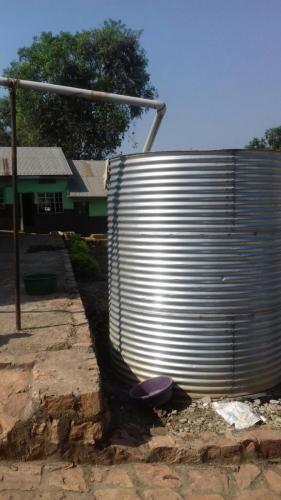 Water tank at school